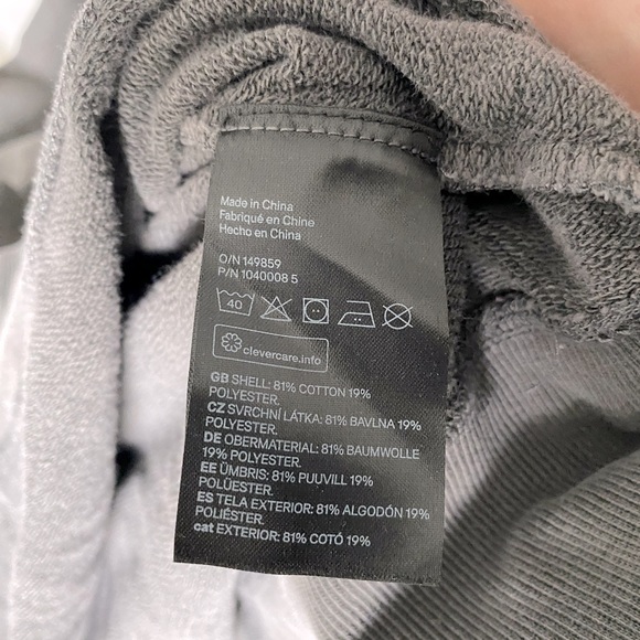 Washed effect crewneck in grey - Picture 3 of 3